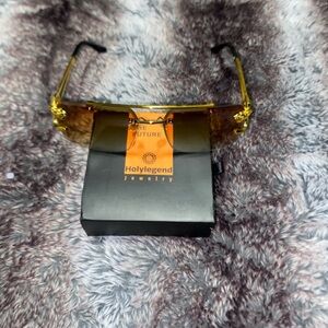 Gold-Tinted Sunglasses